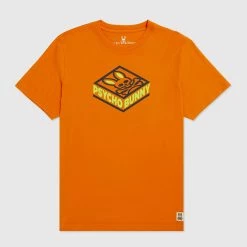 Shop All Psycho Bunny T-Shirt - Glasson - Tangelo - B6U207Q1PC