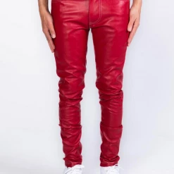 Shop All Pheelings Jeans - Be The Change Leather - Burgundy - PH-SS22-72