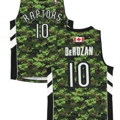 Mitchell & Ness Jersey - Alternate Raptors 10 - Green Camo - SMJY3373