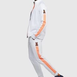 Psycho Bunny Tracksuit - Jordan Mesh - White - SP22 - B6S322S1CP