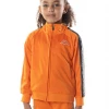 Kappa Kids Tracksuit - Logo Tape Dartem - Orange - 35184SW