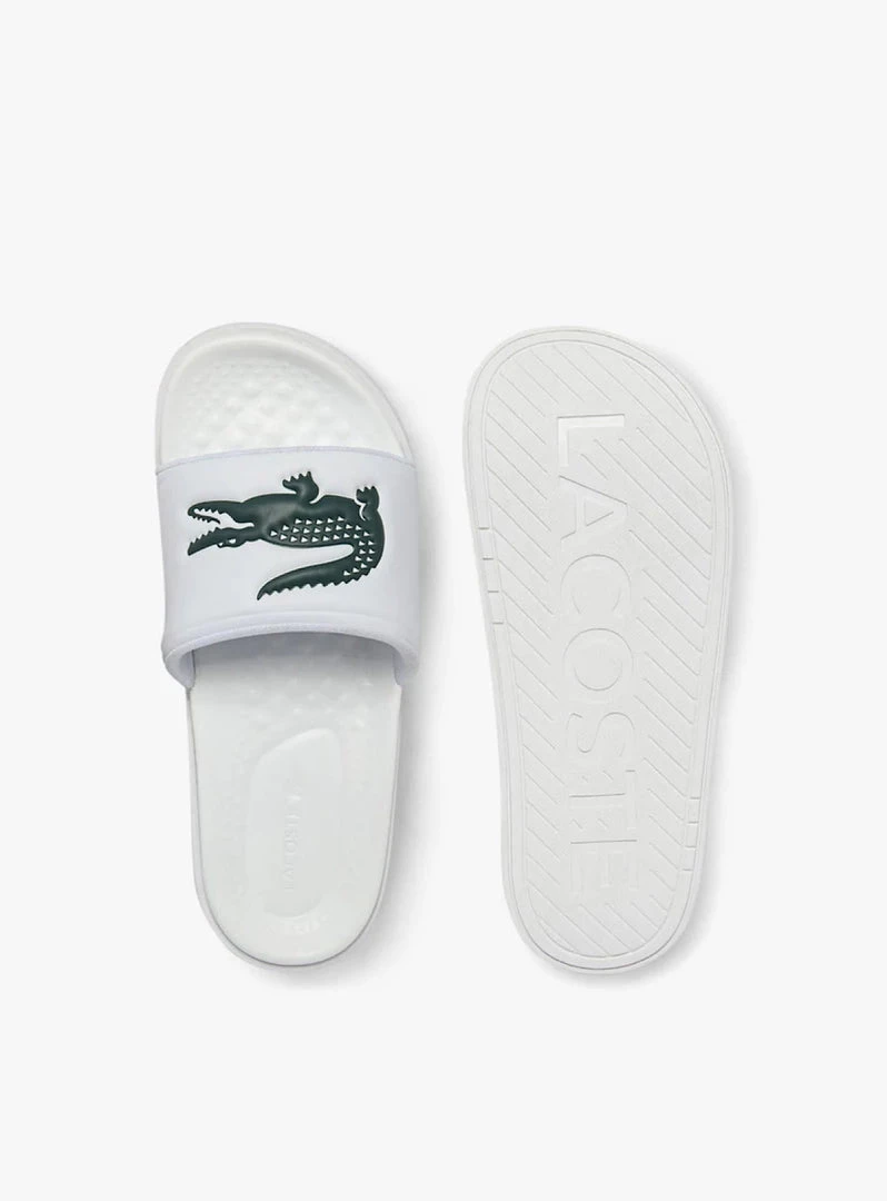Lacoste Slides - Croco Dualiste - White - 7-43CMA00201R5 Shop All 1 Lacoste Slides - Croco Dualiste - White - 7-43CMA00201R5 Shop All