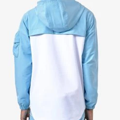 Life Code Jacket - Utility Windbreaker - Light Blue - 13J03 Shop All