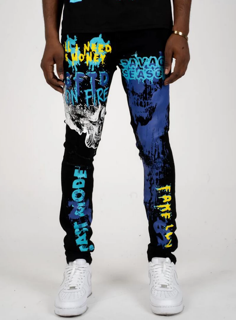 GFTD Jeans - Kobe - Black 1 GFTD Jeans - Kobe - Black