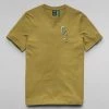 Shop All G-Star T-Shirt - Back Graphic - Light Antic Green - D20381
