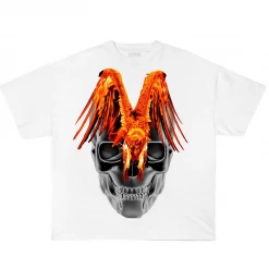 Shop All L.O.V.E Apparel T-Shirt - Vulture Skull - White