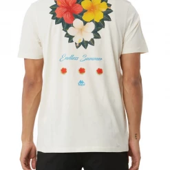 Kappa T-Shirt - Molynes - White Cream - 381569W Shop All