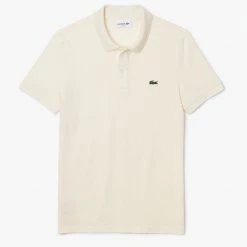 Lacoste T-Shirt - Slim Polo - Off White-XFJ - PH4012