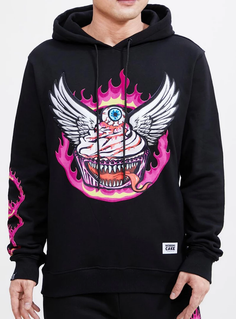 Shop All Wedding Cake Hoodie - Cup Cake War - Black - WC5970024 1 Shop All Wedding Cake Hoodie - Cup Cake War - Black - WC5970024