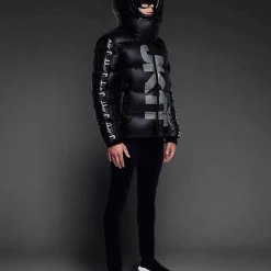 Jack1t Puffer Jacket - Primetime Racerdown - Black - M011CLA20012B00 Shop All