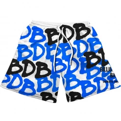 Billion Dollar Baby Shorts - BDB Charlotte - White And Blue Shop All