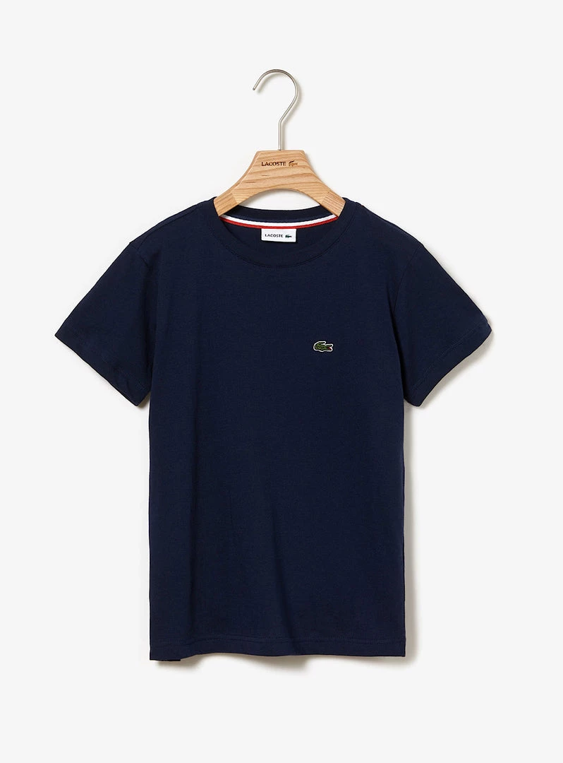 Lacoste Kids T-Shirt - Small Logo - Navy - TJ1442 Shop All 1 Lacoste Kids T-Shirt - Small Logo - Navy - TJ1442 Shop All