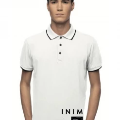 Inimigo T-Shirt - Big Stamp Polo - White - IPL8138 Shop All