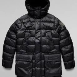 Shop All G-Star Jacket - G-Whistler Parka - Black - D20102