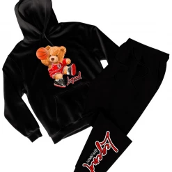 Game Changers Kids Jogger Set - Legend - Black And Red