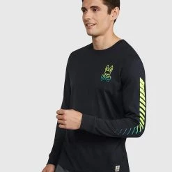 Shop All Psycho Bunny Shirt - Egremont - Navy - B6T218Q1FT