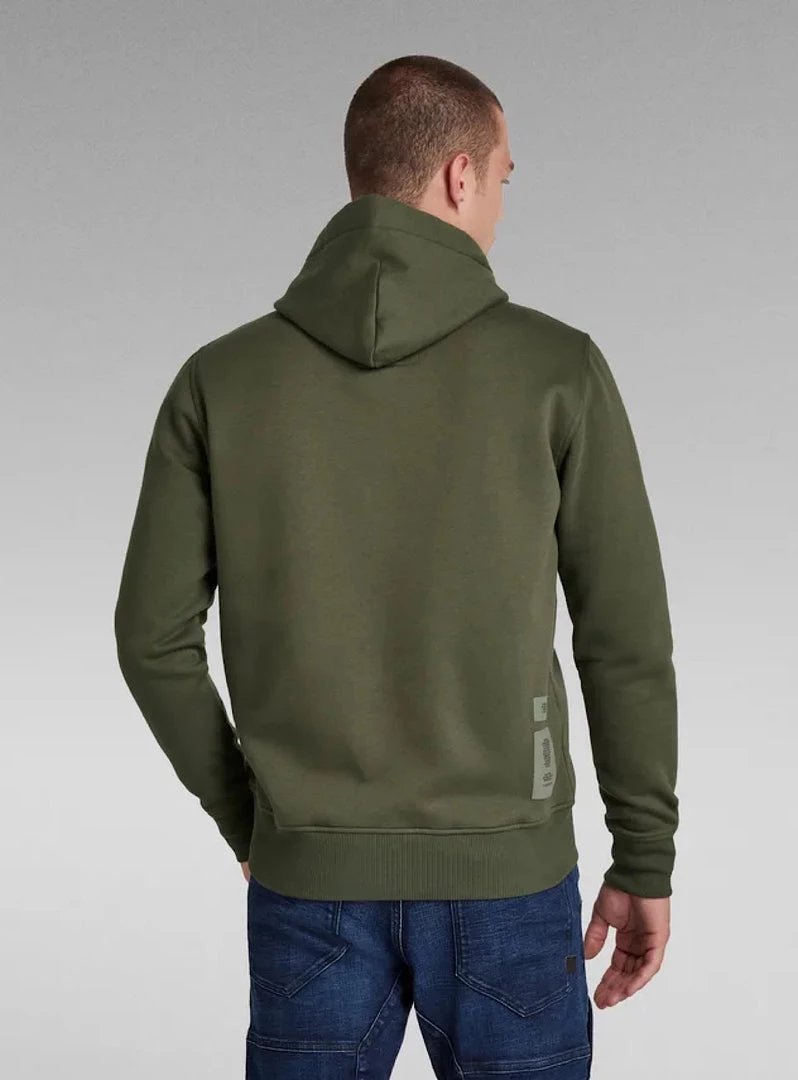 G-Star Hoodie - Hooded Sweater - Dark Bronze Green - D20508 Shop All 2 G-Star Hoodie - Hooded Sweater - Dark Bronze Green - D20508 Shop All