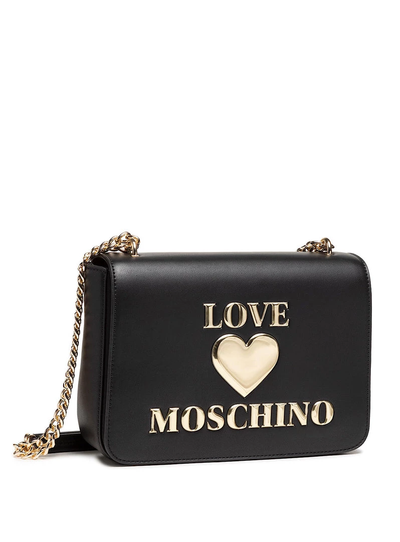 Moschino Bag - Flap Big Logo Chain Large - Black - JC4054PP1DLF0110 Shop All 1 Moschino Bag - Flap Big Logo Chain Large - Black - JC4054PP1DLF0110 Shop All