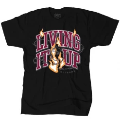 Outrank T-Shirt - Living It Up - Black - OR1869