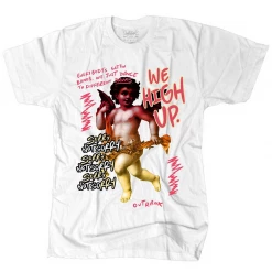 Outrank T-Shirt - We High Up - White - QS479