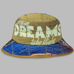 Paper Plane Bucket Hat - Aviator - OD Green - 101108