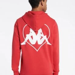 Kappa Hoodie - Authentic Torun - Red True - 361641W Shop All