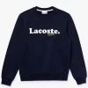 Shop All Lacoste Crewneck Sweater - Branded - Navy - SH2173