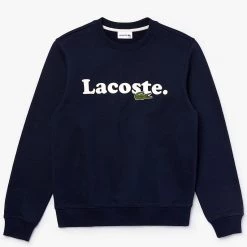 Shop All Lacoste Crewneck Sweater - Branded - Navy - SH2173