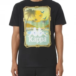 Kappa T-Shirt - Cattawood - Black - 38154UW Shop All