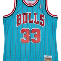 Mitchell & Ness Jersey - Chicago Bulls Scottie Pippen 33 - Sky Blue Stripe - SMJYGS2060