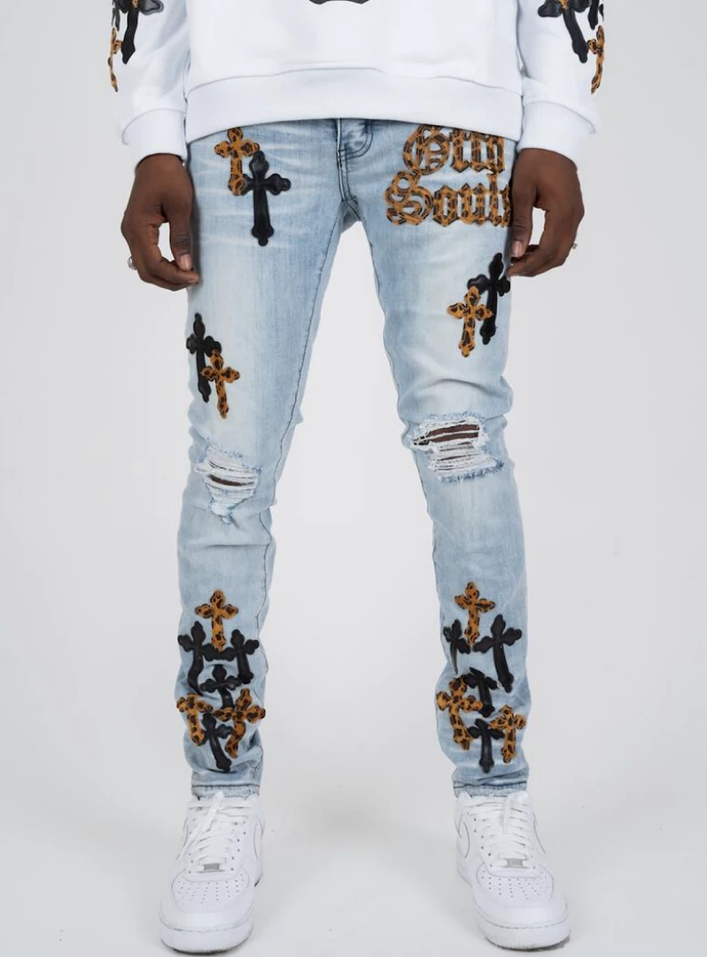 Shop All GFTD Jeans - Mosey - Light Blue 1 Shop All GFTD Jeans - Mosey - Light Blue