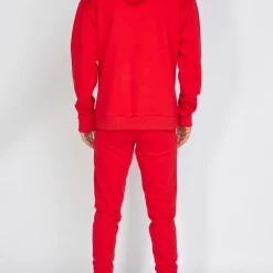 LOCKED & LOADED Shop All LNL Sweatsuit - LLS Rhinestone - Red - LLSSET104