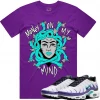 Shop All PG Apparel T-Shirt - Medusa - Purple And Teal
