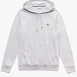 Shop All Lacoste Hoodie - LS Cotton Shirt - Grey Chine-CCA - TH9349