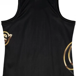 Shop All Mitchell & Ness Jersey - Big Face 4.0 Bulls - Black And Gold - TMTK1258