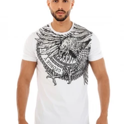 George V T-Shirt - Eagle - White - GV-2366