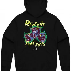 Point Blank Hoodie - Revenge - Black Shop All