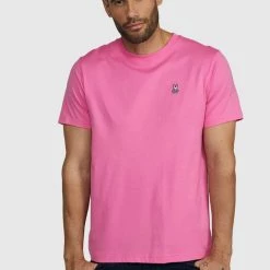 Shop All Psycho Bunny T-Shirt - Classic Crew Neck - Love Pink - SP22 - B6U014S1PC