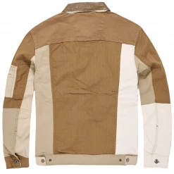 Jordan Craig Denim Jacket - Amarillo Herringbone Trucker - Desert - 91562 3 Jordan Craig Denim Jacket - Amarillo Herringbone Trucker - Desert - 91562