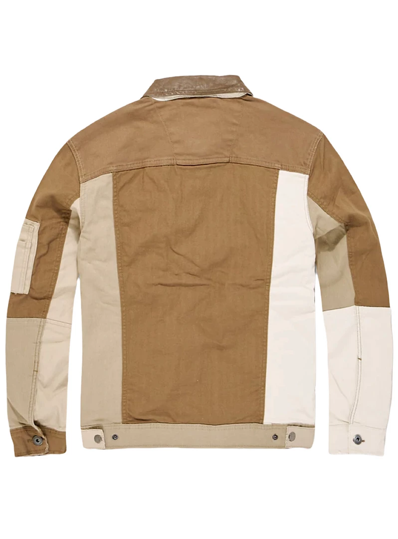 Jordan Craig Denim Jacket - Amarillo Herringbone Trucker - Desert - 91562 2 Jordan Craig Denim Jacket - Amarillo Herringbone Trucker - Desert - 91562