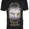 Ferrari Massari T-Shirt - Hustler Frame - Black And Gold