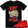 PG Apparel T-Shirt - Eat - Black And Red