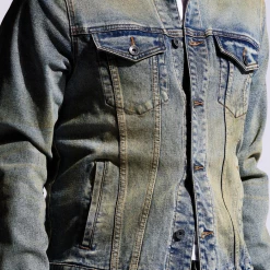 Crysp Denim Jacket - Bering - Sand Wash - CRYSPF121-200