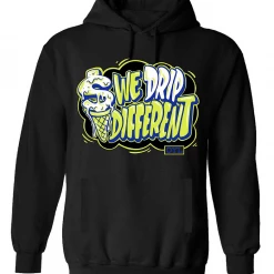 OYL Hoodie - We Drip Different - Black - OYL166H Shop All