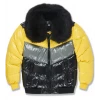 Shop All Jordan Craig Kids Jacket - Blocked Puffer - Pollen - 91548K