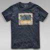 Shop All G-Star T-Shirt - Covered Originals - Patriot Blue - D21189