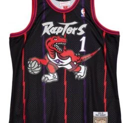 Mitchell & Ness Jersey - Tracy Mcgrady Toronto Raptors - Black And Red - SMJYCP19291