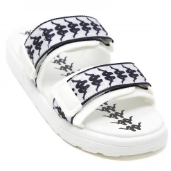 Shop All Kappa Slides - 222 Banda Aster 1 - White-Black