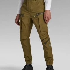 Shop All G-Star Pants - Flight Cargo - Dark Olive - D20151