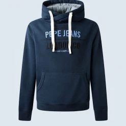 Pepe Jeans Hoodie - Neville - Navy - PM581620